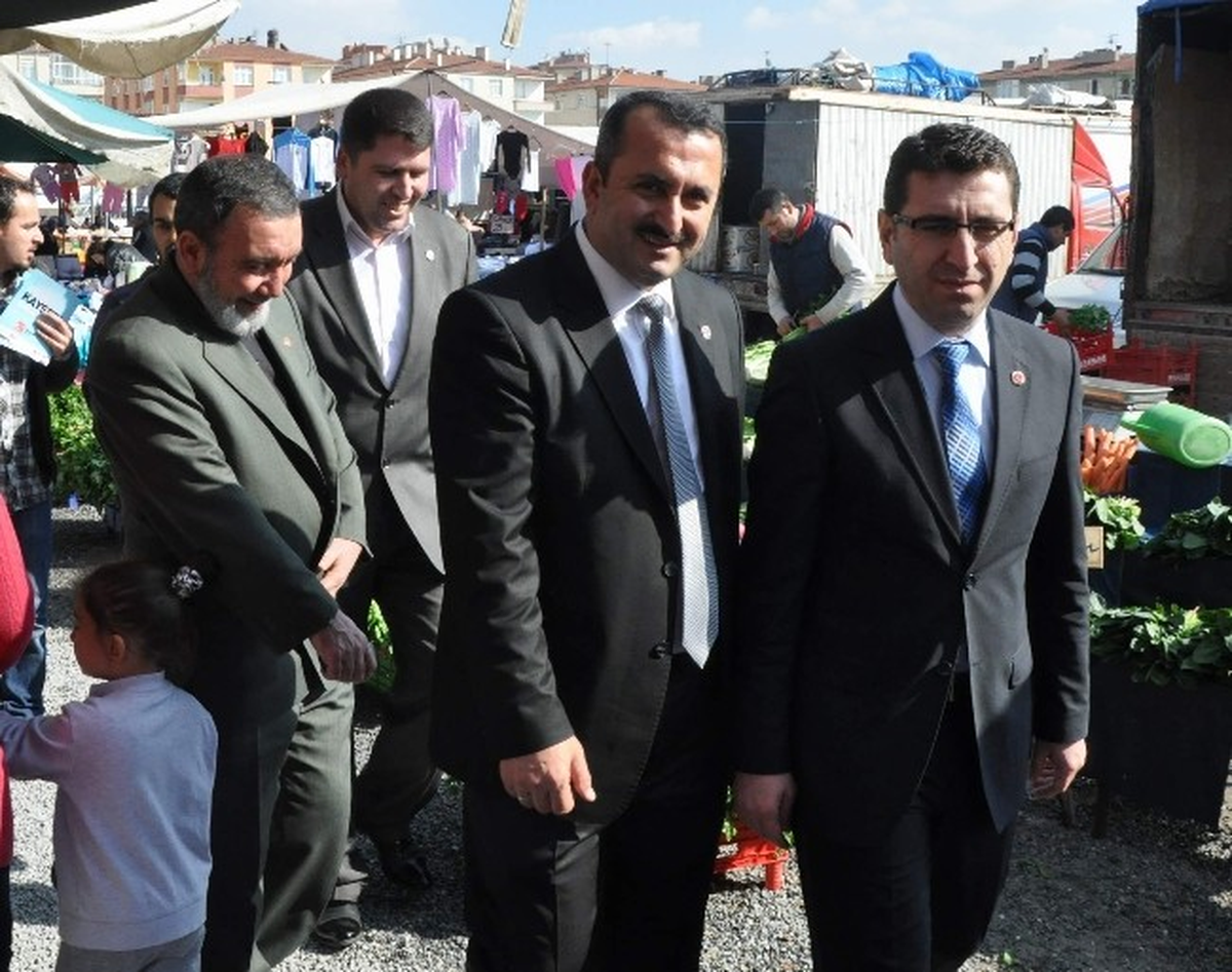Saadet Partisi Fevzi Çakmak Mahallesi Sakinlerinden Oy İstedi
