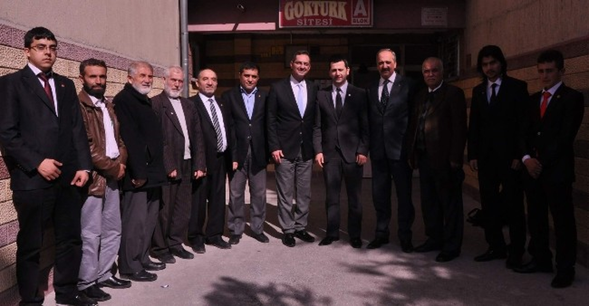Sp\'den Talas MHP İlçe Teşkilatına Ziyaret