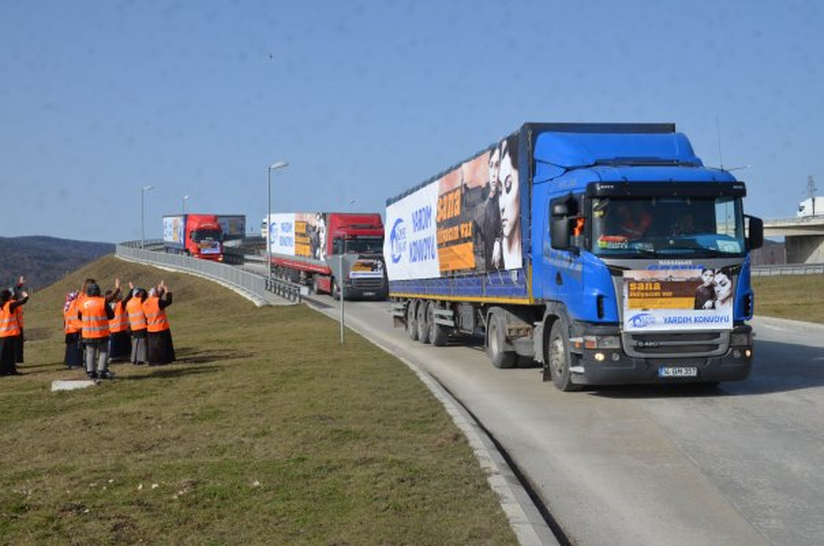 Suriye\'ye 50 TIR Yardım Daha Yola Çıktı