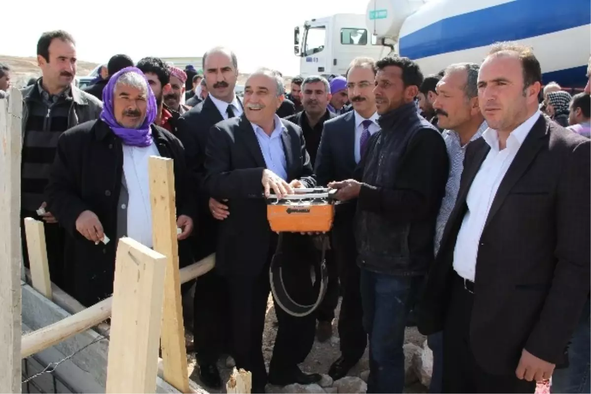 Şanlıurfa'da Tarım Kent İnşaatlarının Temeli Atıldı