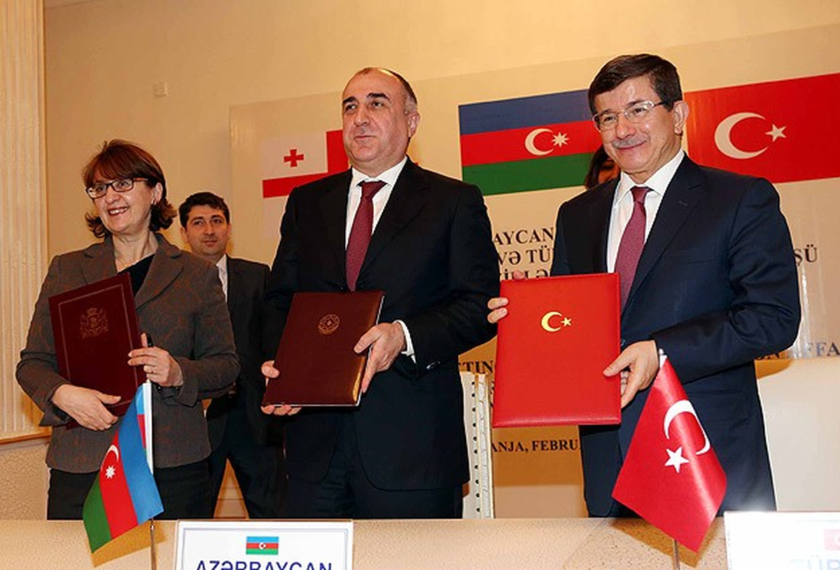 Türkiye-Azerbaycan-Gürcistan Dışişleri Bakanları Üçlü Toplantısı