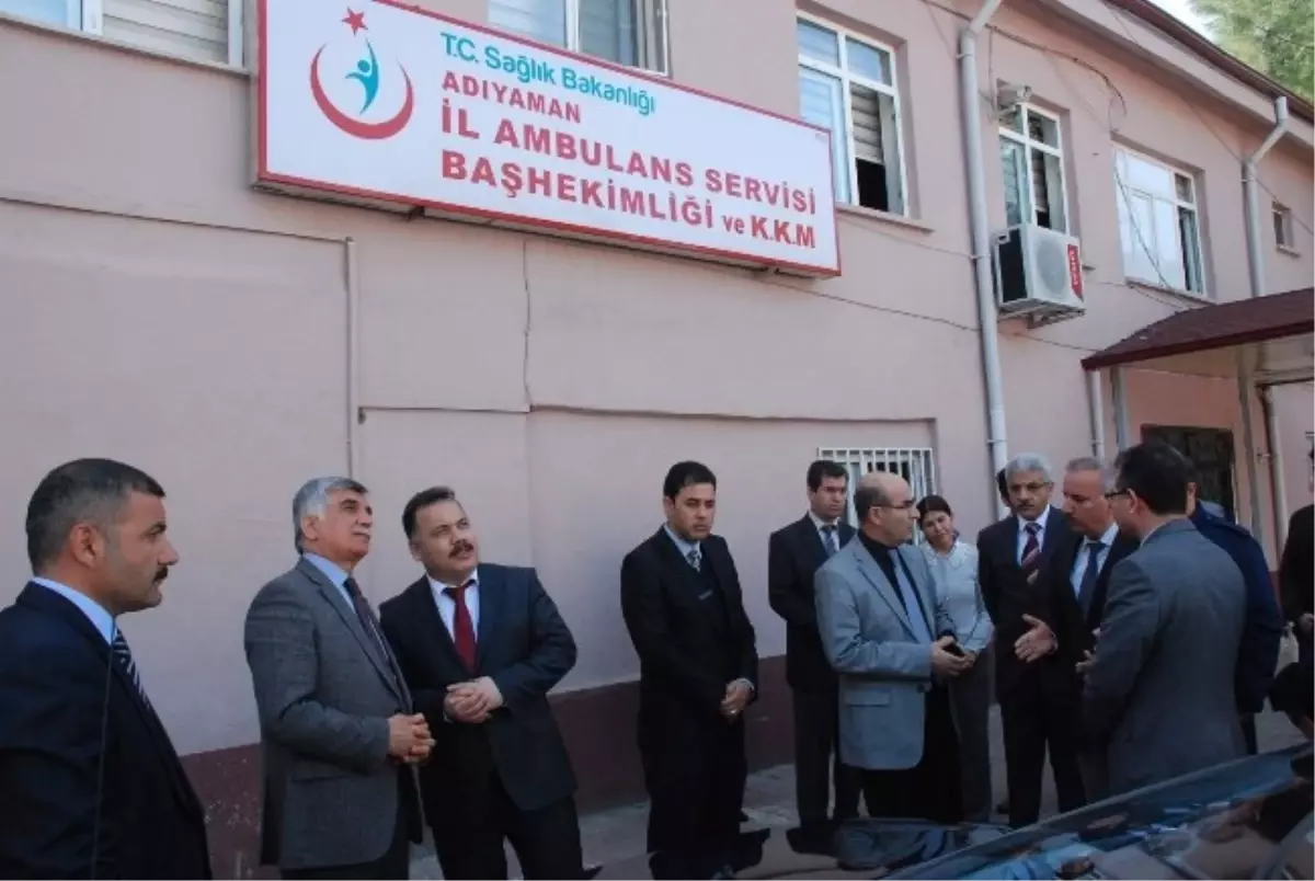 Vali Demirtaş, 112 Acil Komuta Kontrol Merkezini İnceledi