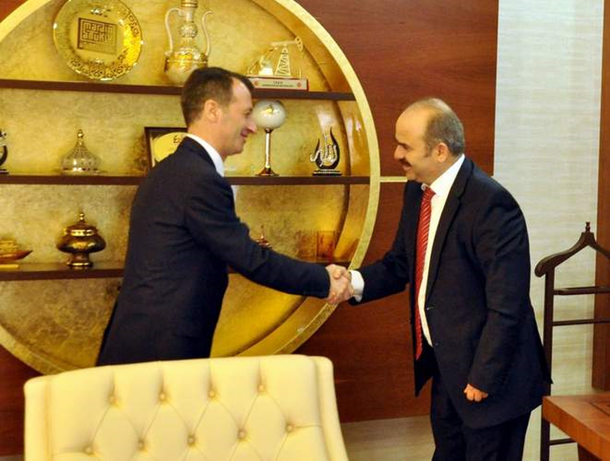 Yeni Müdür\'den, Valiye Ziyaret