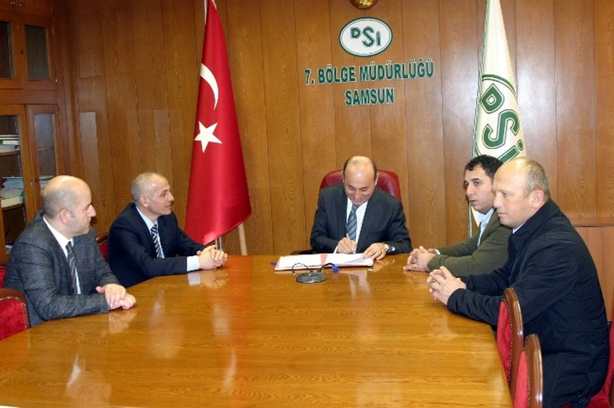 19 Mayıs Barajı İnşaatı Sözleşmesi İmzalandı