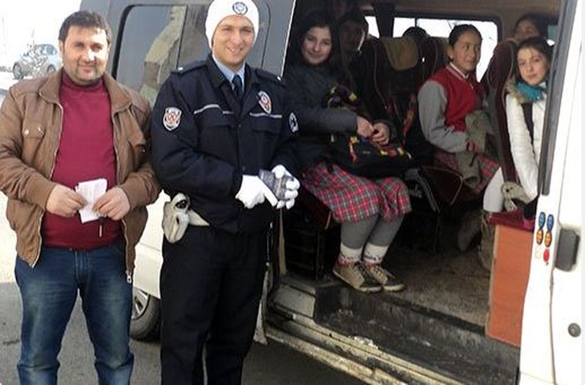 Ağrı\'da Okul Servisleri Denetlendi