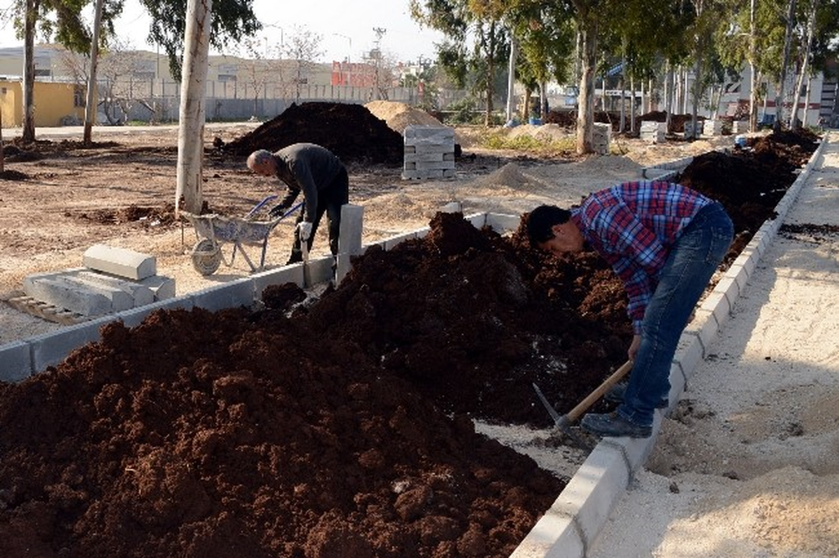 Akdeniz\'de Yeni Bir Park Yapımına Başlandı