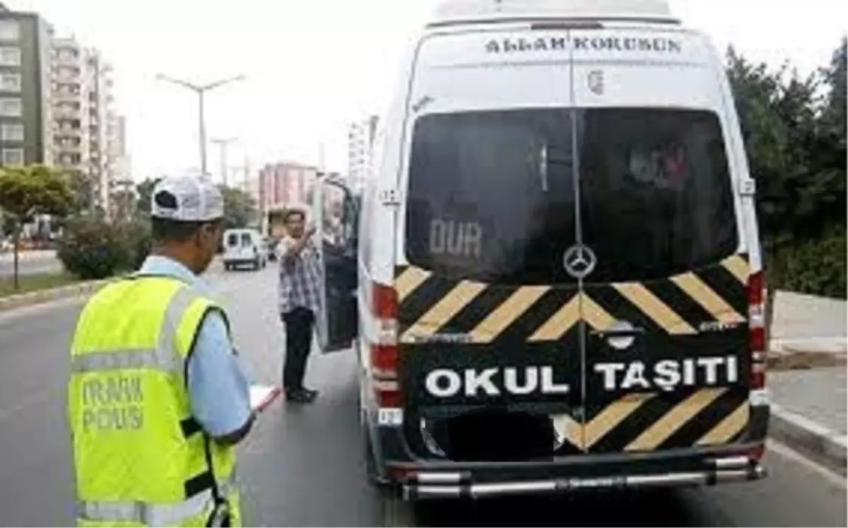 Eskişehir\'de Okul Servislerine Denetim