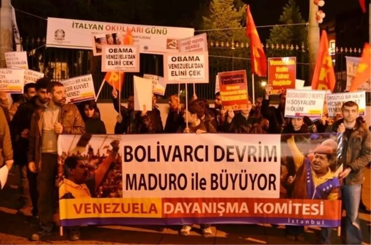 Galatasaray\'da Venezuela\'ya Destek