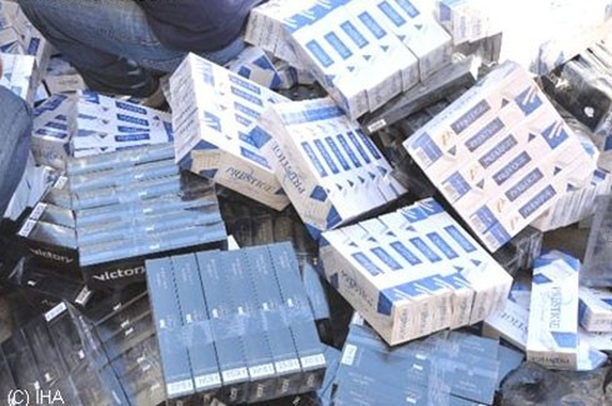 Gaziantep\'te 21 Bin Paket Kaçak Sigara Ele Geçirildi