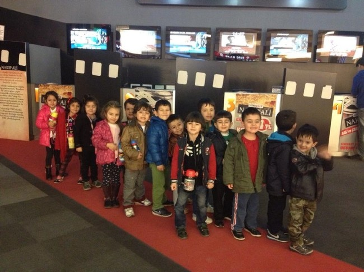 Gkv Özel Anaokulu Öğrencilerinin Sinema Keyfi