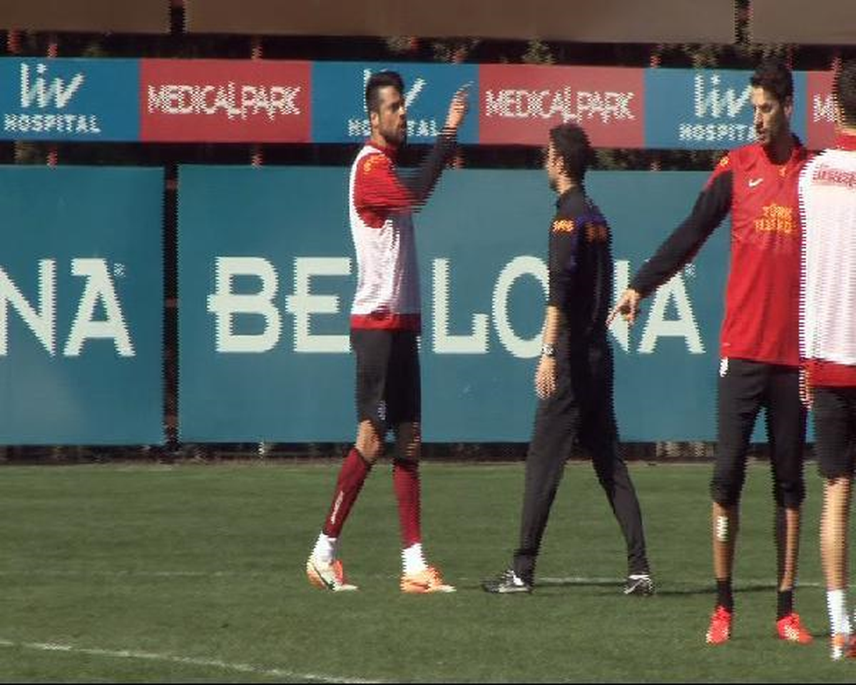 Gökhan Zan ve Melo Antrenmanı Erken Terk Etti