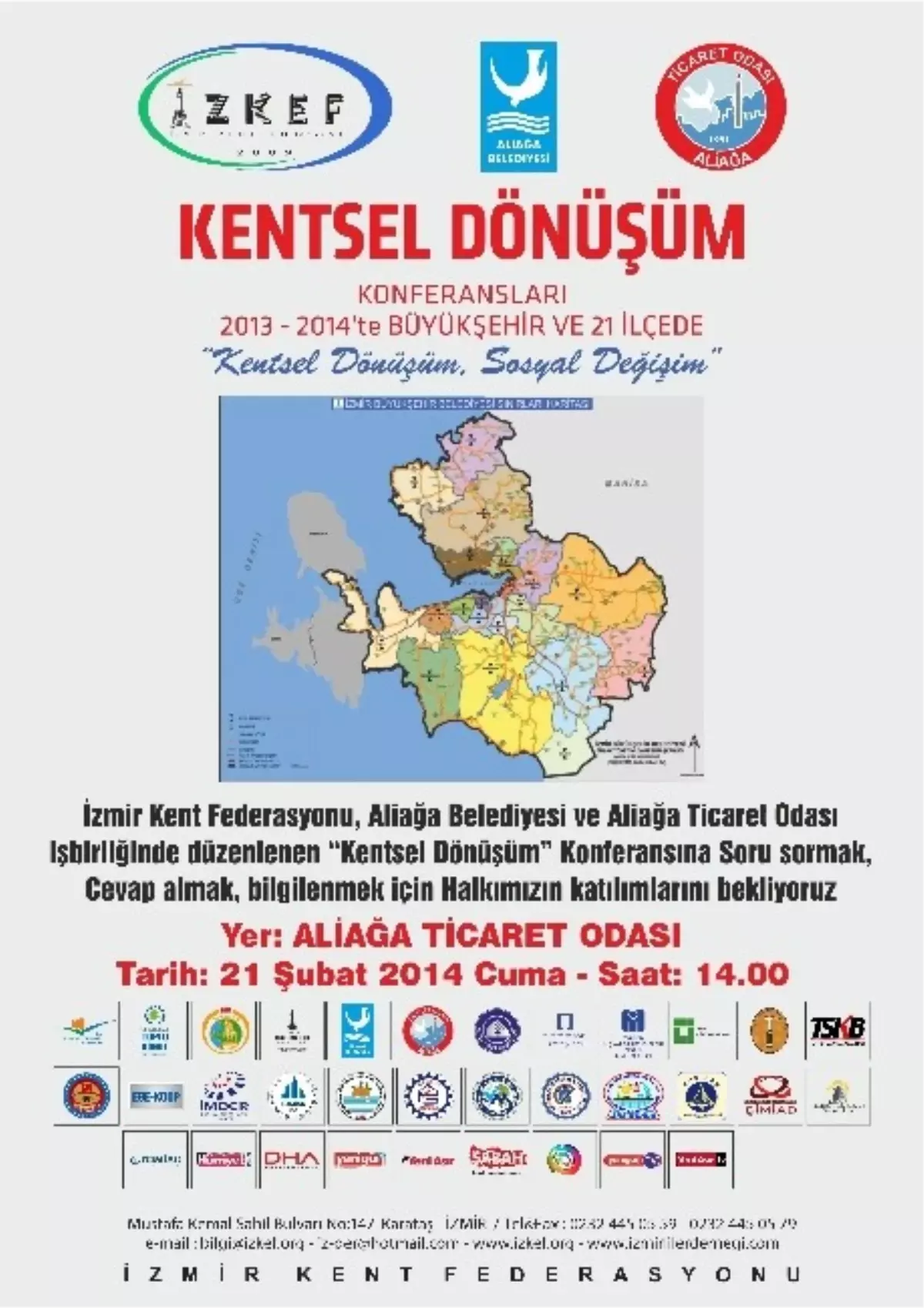 Kentsel Dönüşüm Aliağa\'da Konuşulacak