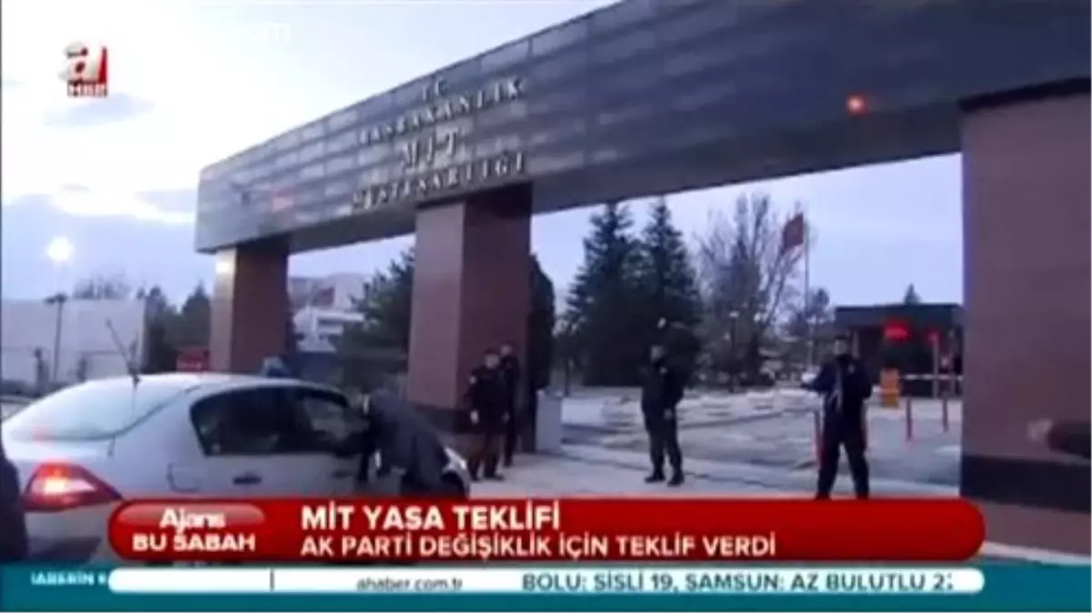 MİT Yasası Değişiyor