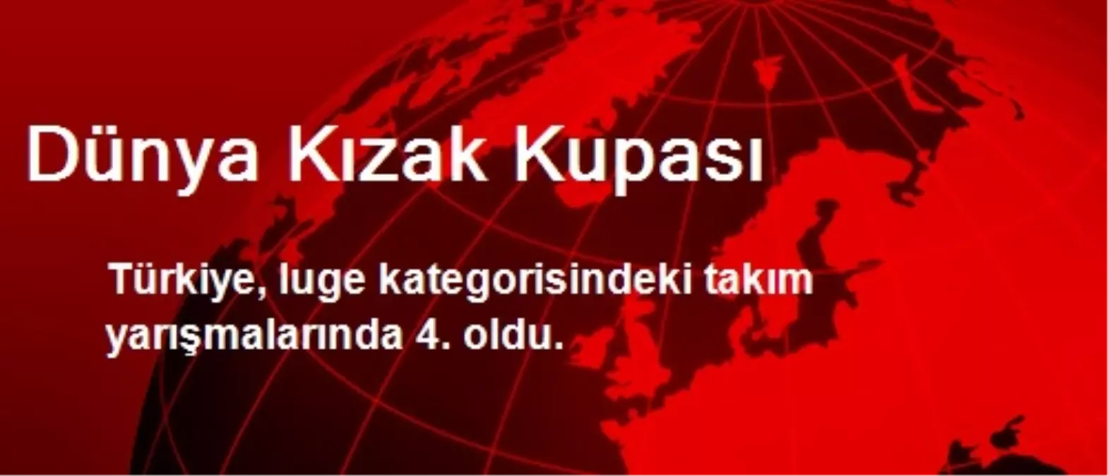 Dünya Kızak Kupası