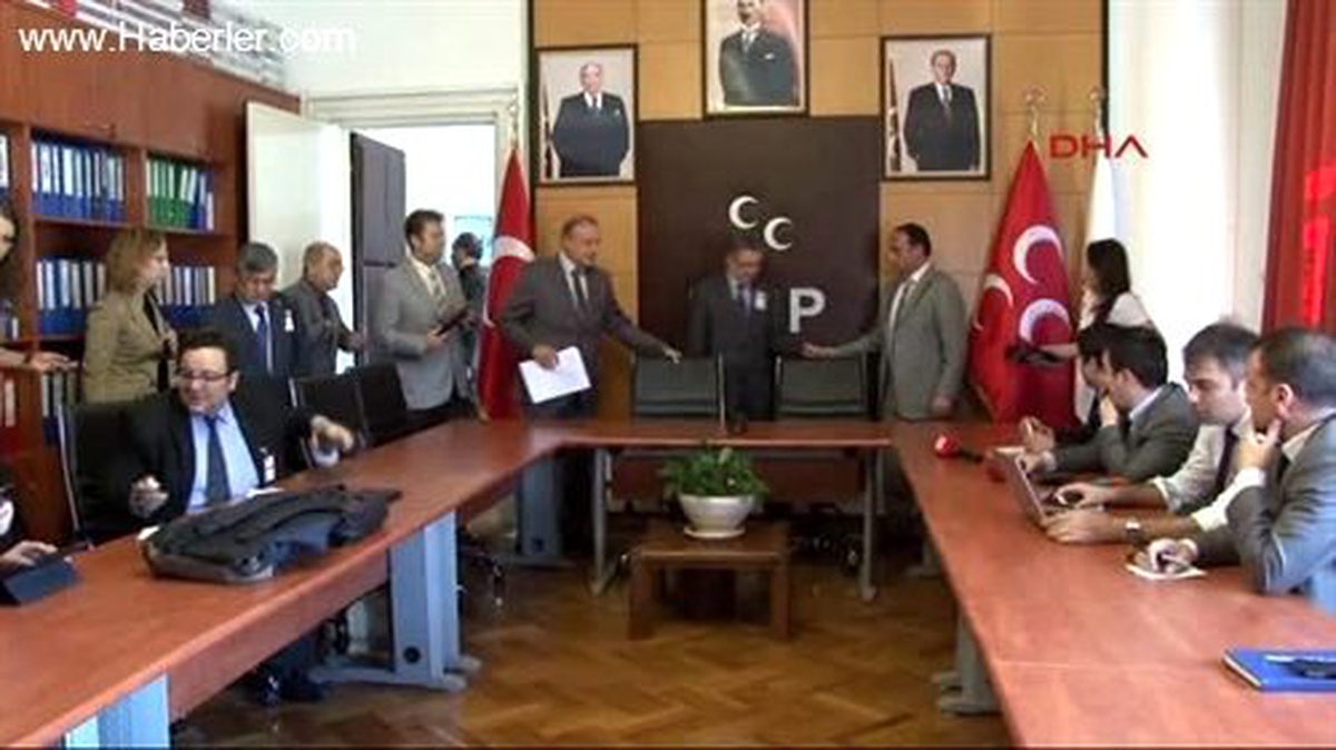Özdebir Başkanı Faruk Köprülü, Oktay Vural\'ı Ziyaret Etti