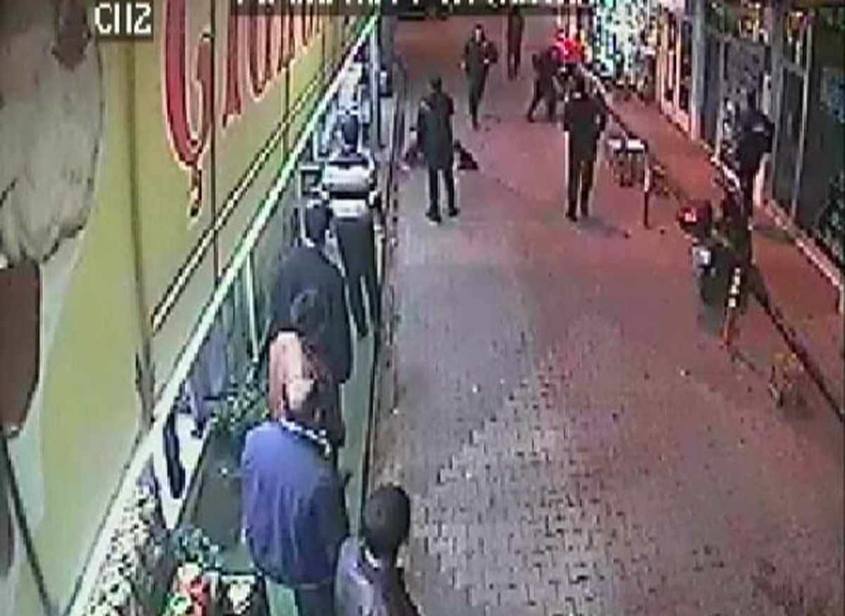 Silahlı Çatışma Güvenlik Kameralarına Yansıdı