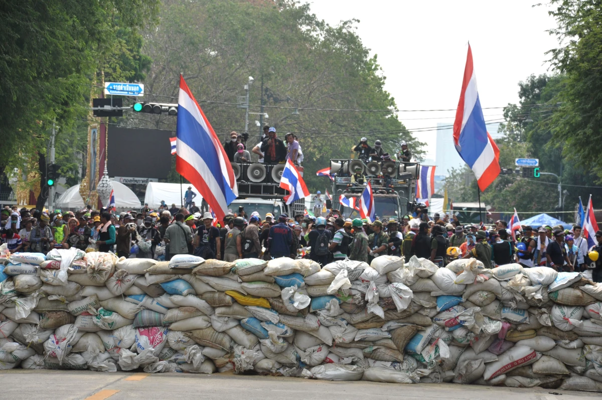 Tayland\'daki Hükümet Karşıtı Gösteriler
