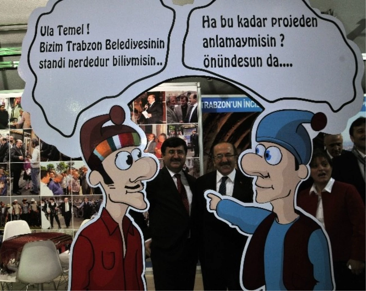 Trabzon Belediyesi Standına Büyük İlgi