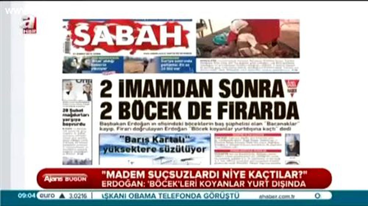Böcekleri Koyanlar Kaçtılar"
