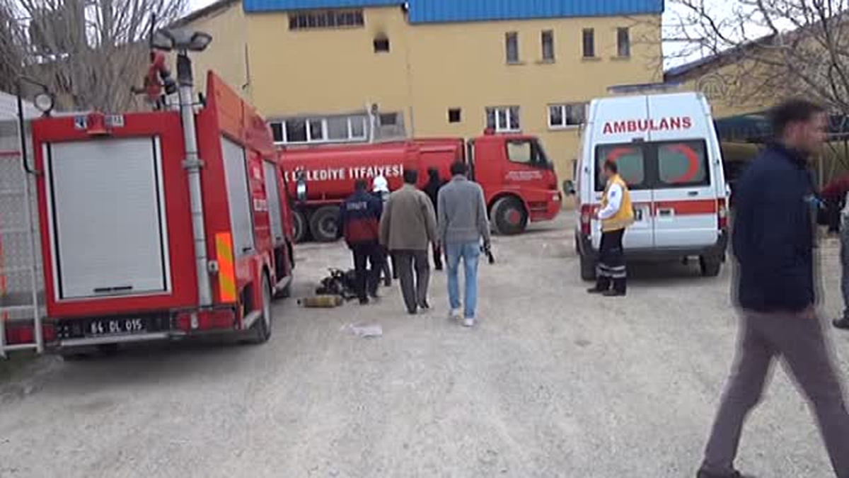 Fabrika yangını -