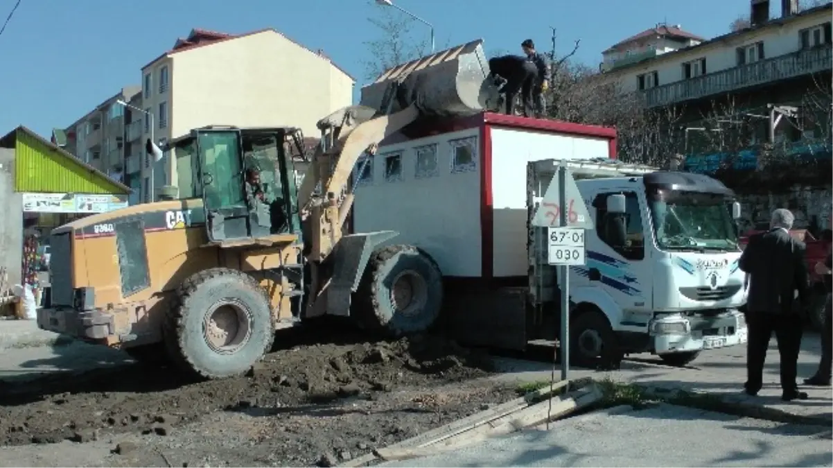 Filyos Belediyesinden Prefabrik Umumi Tuvalet