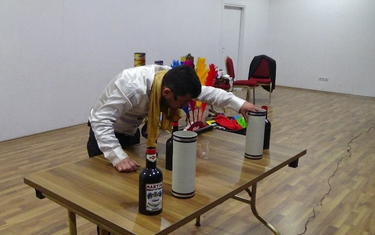 Magic Aydın\'dan Çocuklara İlizyon Gösterisi