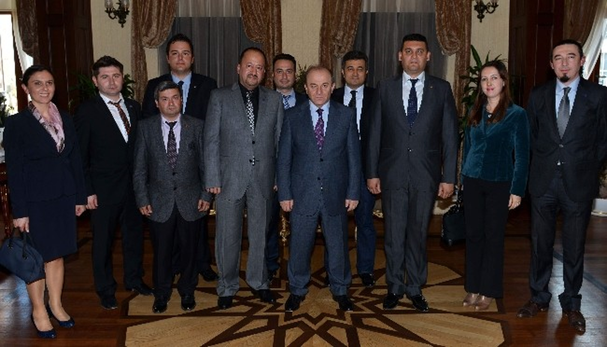 Makine Mühendisleri Odası Yönetiminden Vali Öztürk\'e Ziyaret