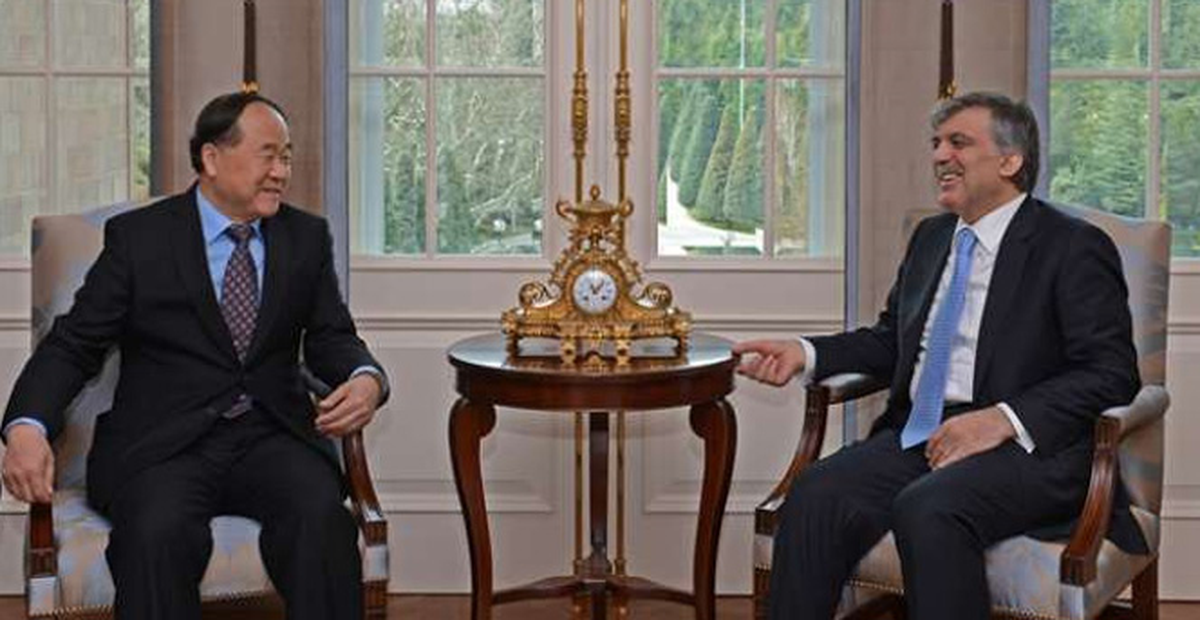Nobel Edebiyat Ödülü Sahibi Yazar Moye Çankaya Köşkü\'nde