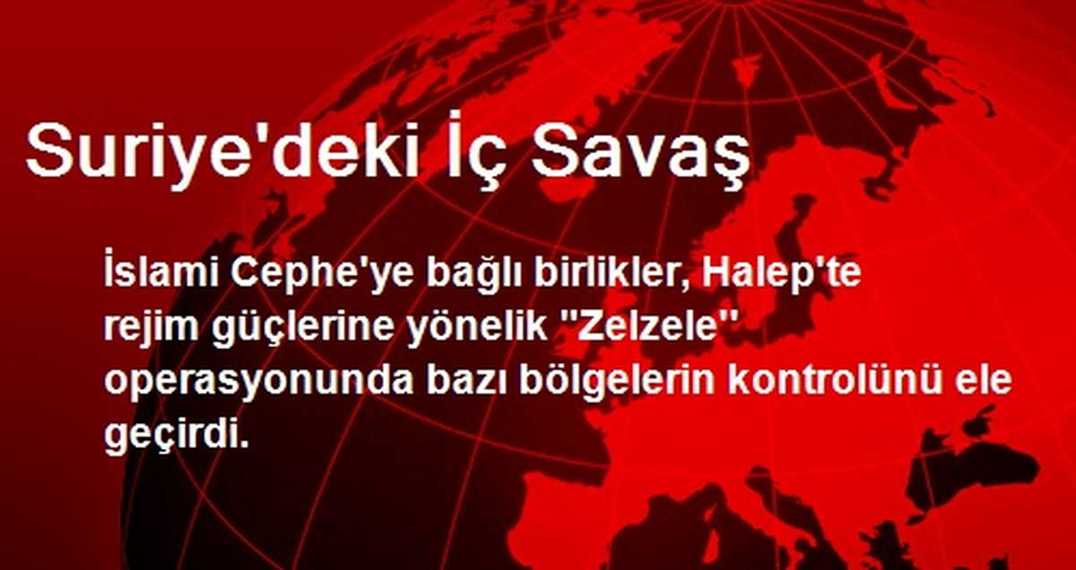 Suriye\'deki İç Savaş