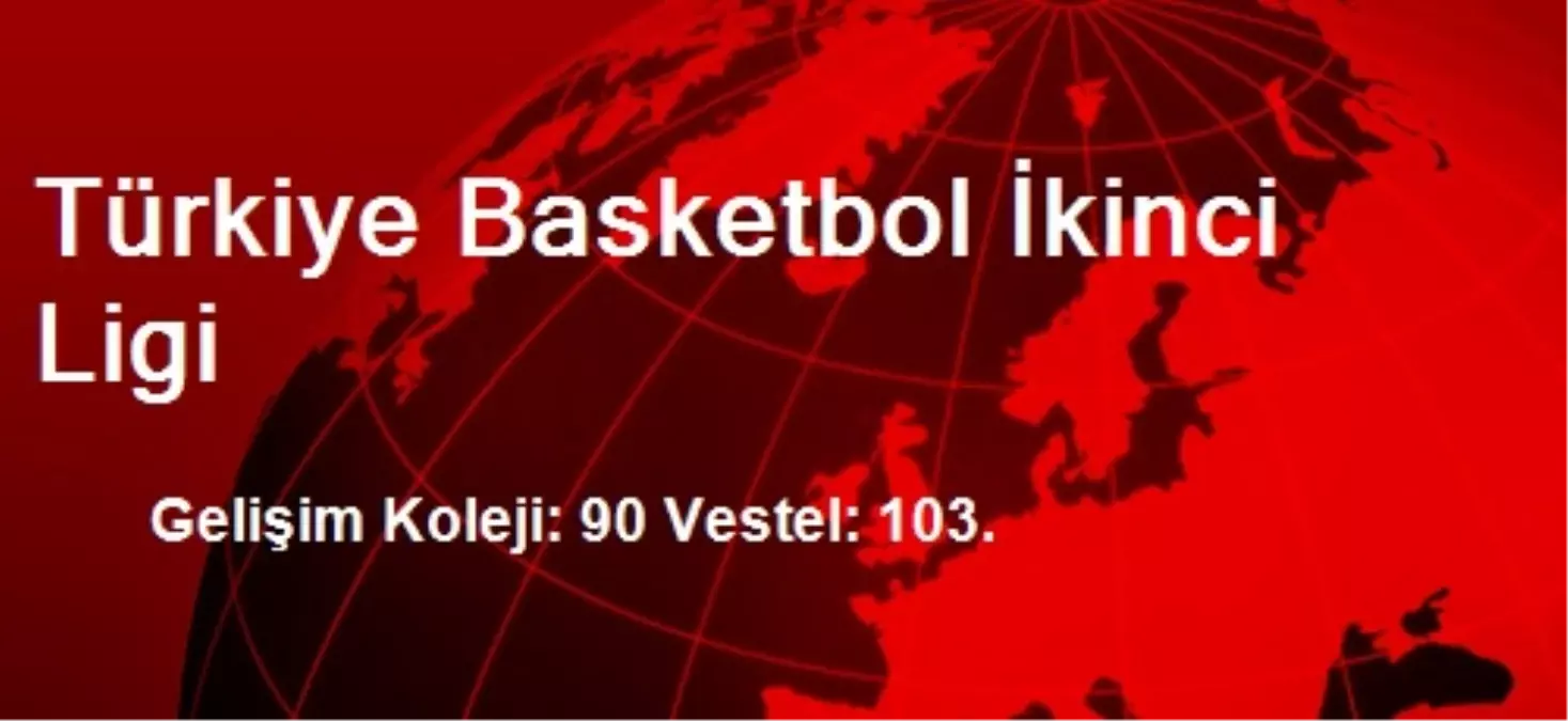 Türkiye Basketbol İkinci Ligi