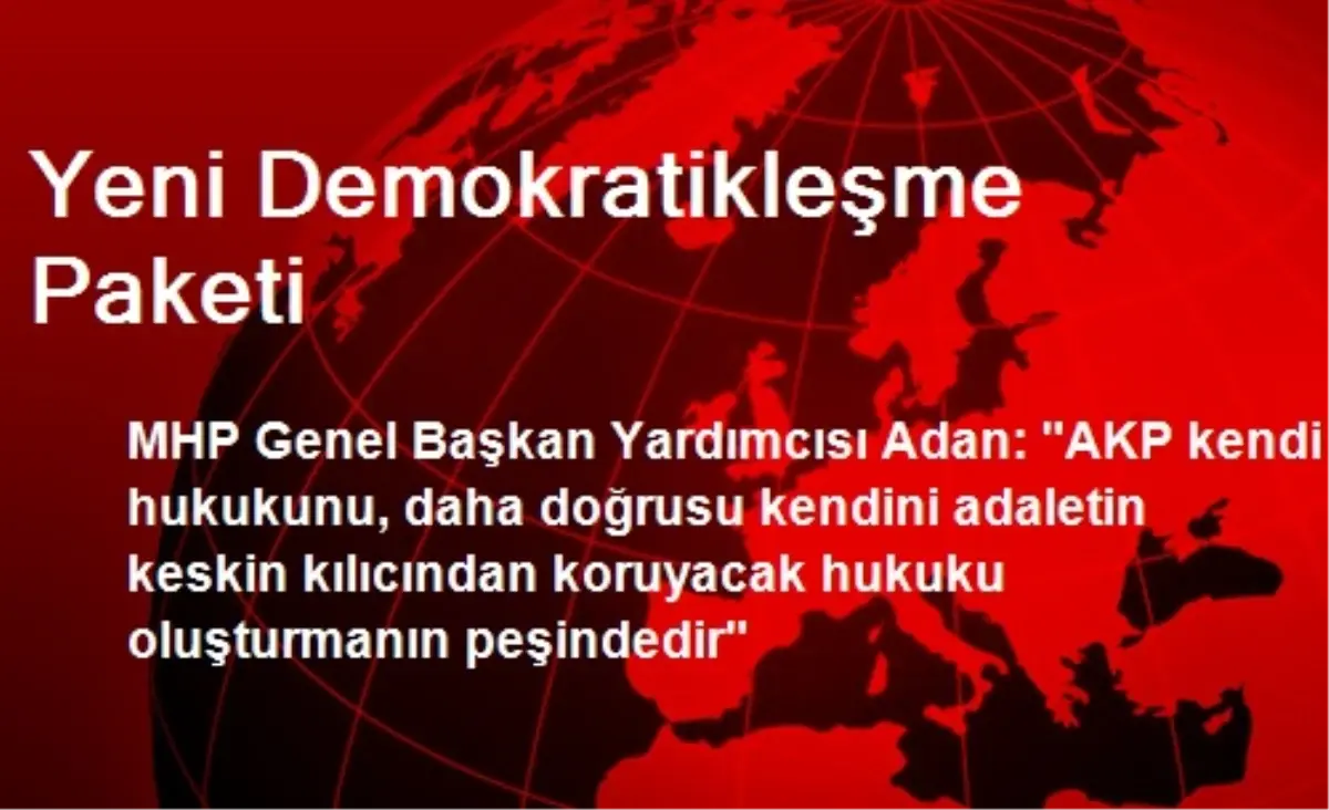 Yeni Demokratikleşme Paketi