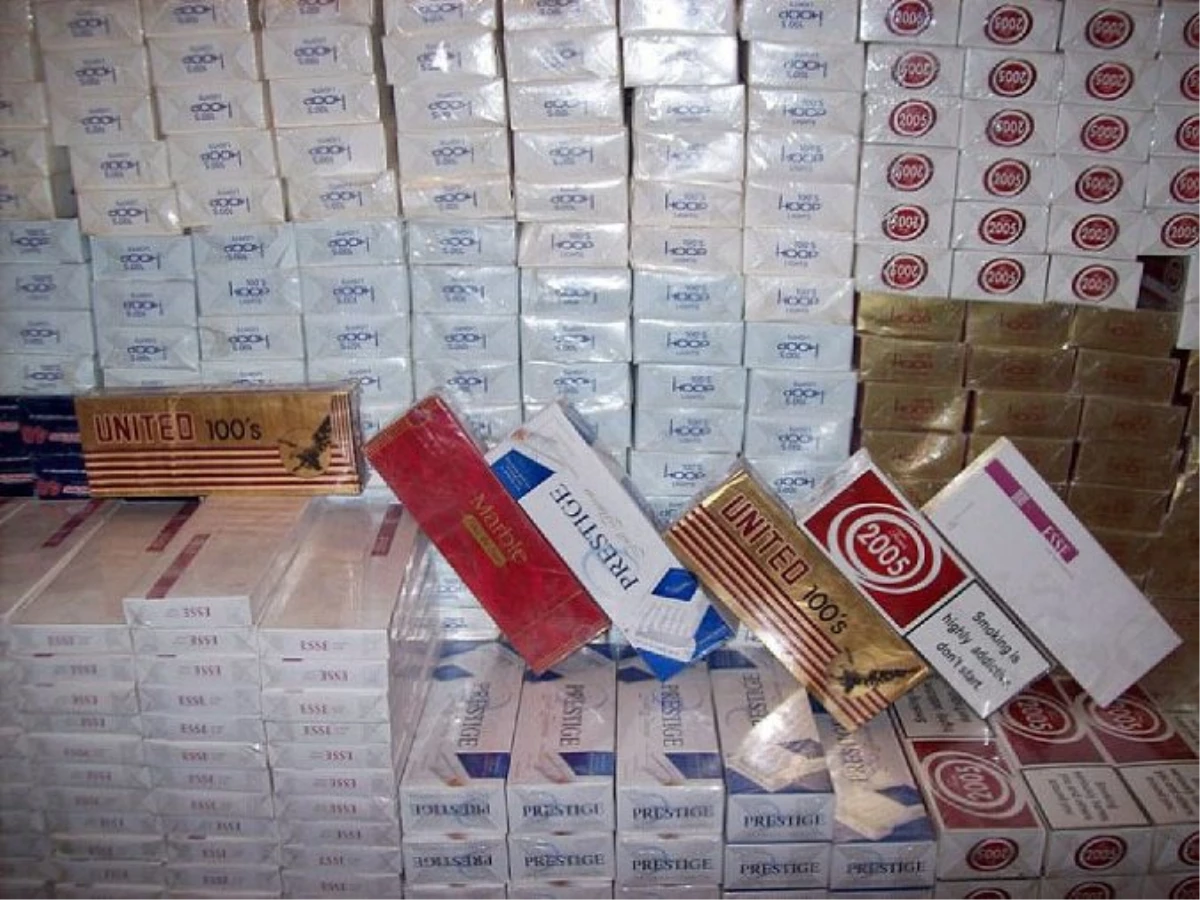 Pazarcık\'ta 16 Bin 830 Paket Kaçak Sigara Ele Geçirildi