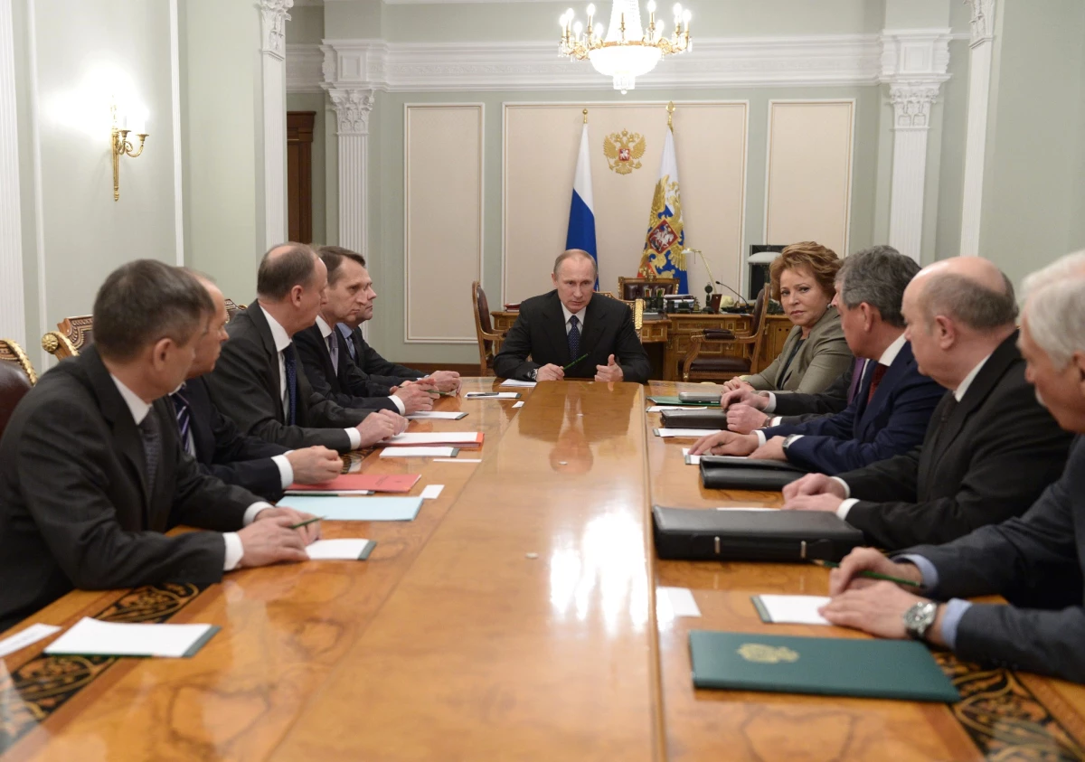 Rusya Güvenlik Konseyi Toplantısı