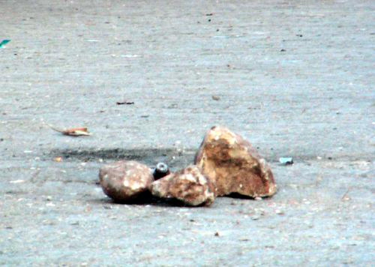 Kilis\'te Sınır Karakoluna Havan Mermisi Parçaları Düştü