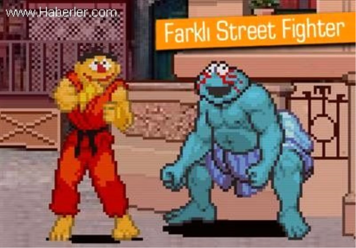 Susam Sokağı Karakterleri Street Fighter Dövüşçüsü Olsaydı...