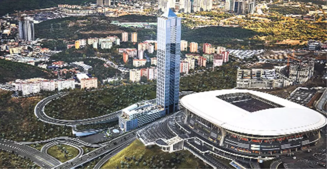 Aslantepe\'ye Komşu 250 Metrelik Gökdelen
