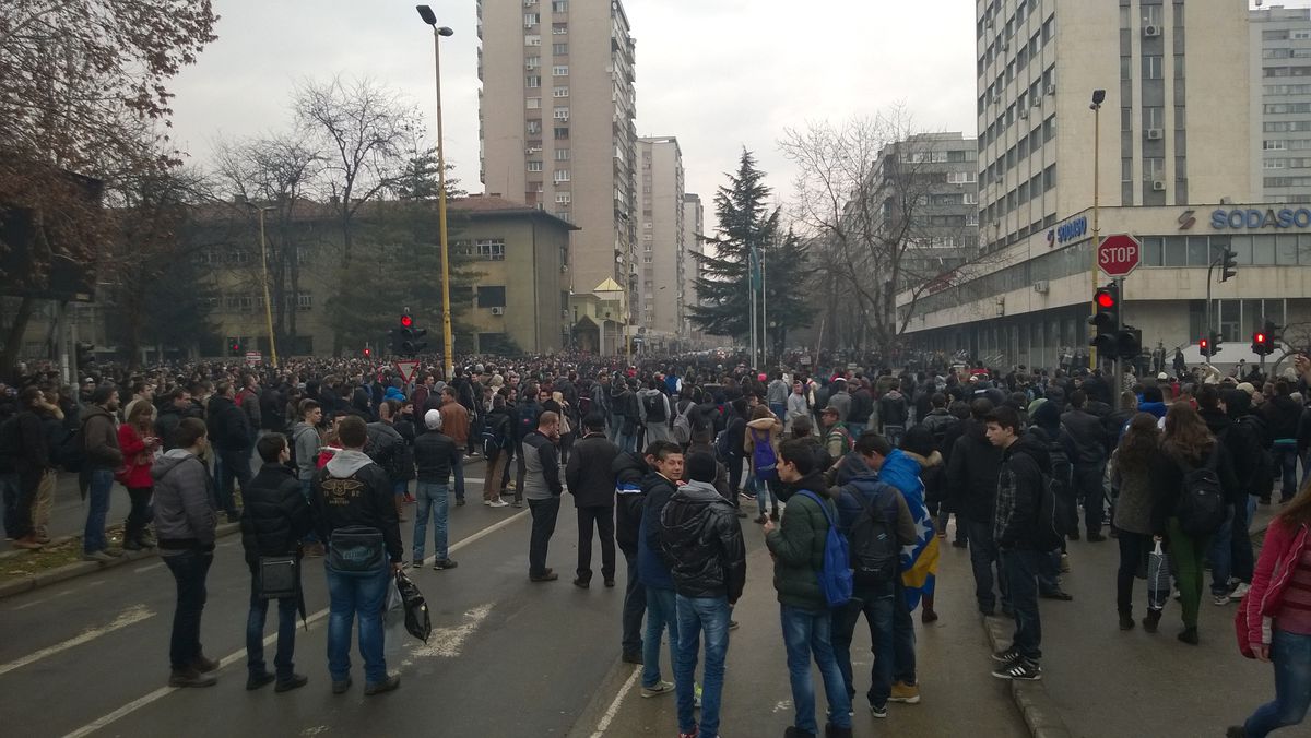 Bosna Hersek\'teki protestolar -