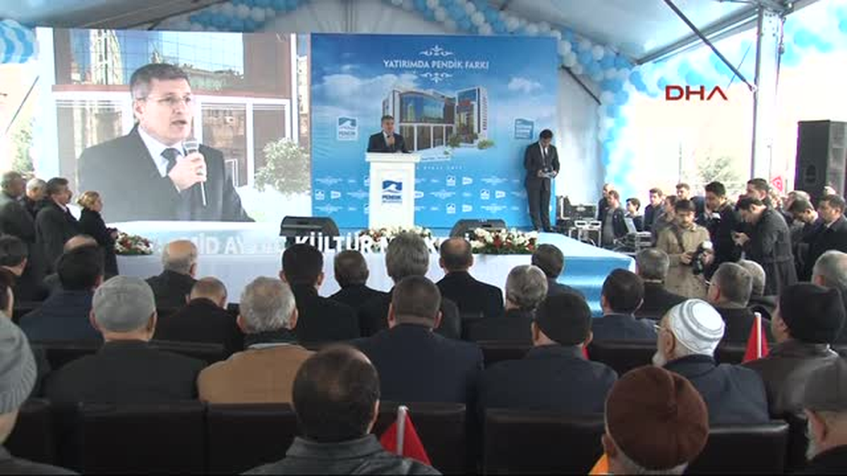 Çevre ve Şehircilik Bakanı İdris Güllüce Pendik\'te Konuştu