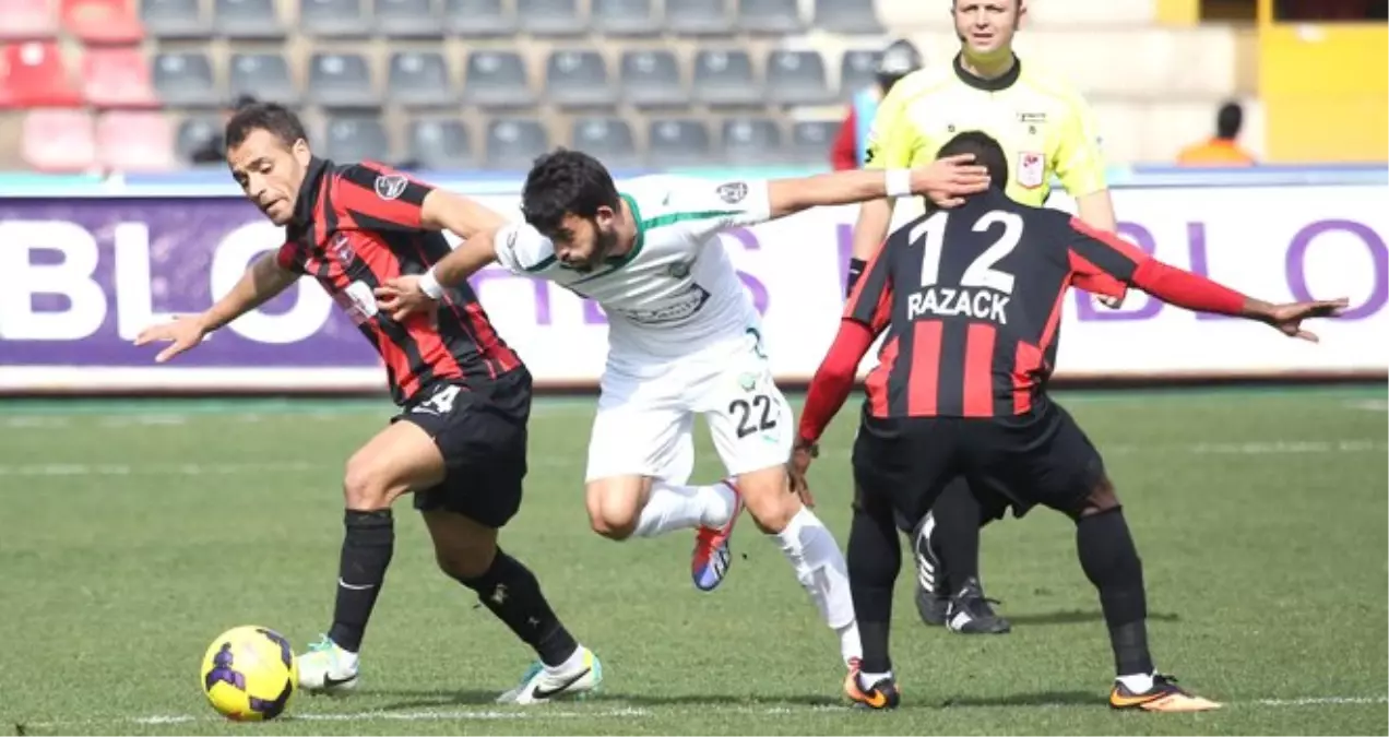 Gaziantepspor - Akhisar Belediyespor: 1-1