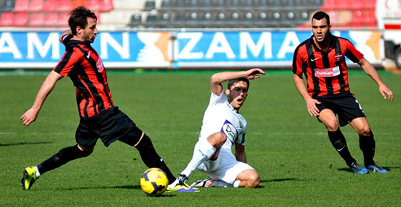 Gaziantepspor ile Akhisar Belediyespor 1-1 Berabere Kaldı