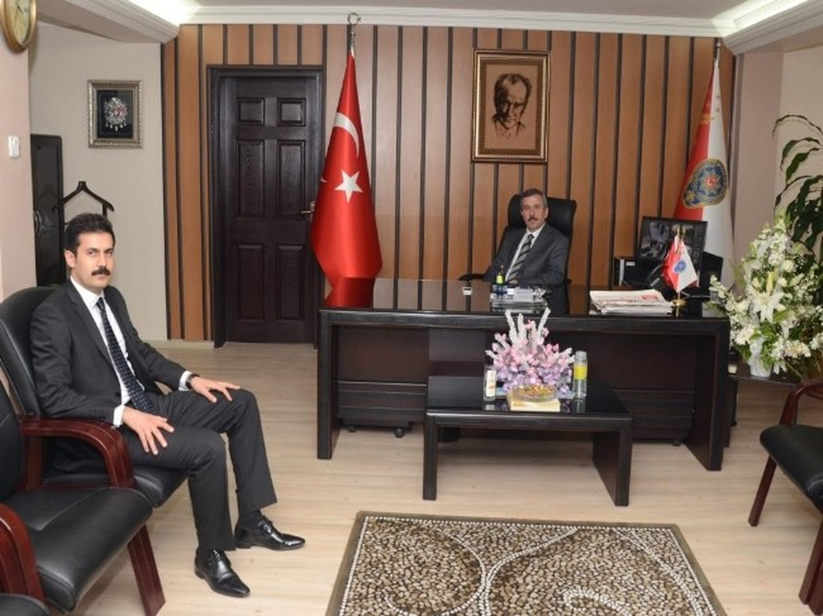 Kofçaz Kaymakamı İlidi\'den İl Emniyet Müdürü Akay\'a Ziyaret