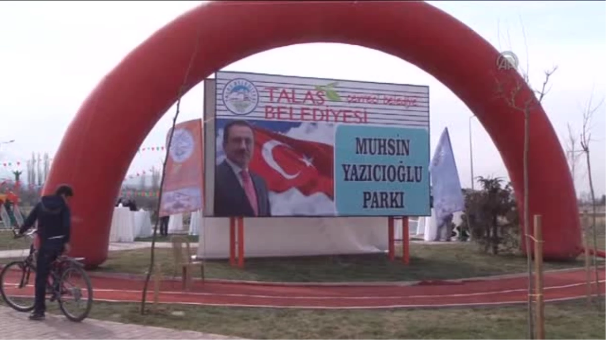 "Muhsin Yazıcıoğlu Parkı" açıldı -