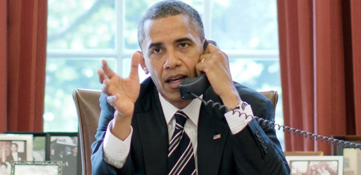 Obama, Putin ile Telefonda Görüştü