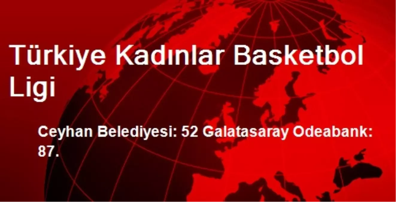 Türkiye Kadınlar Basketbol Ligi