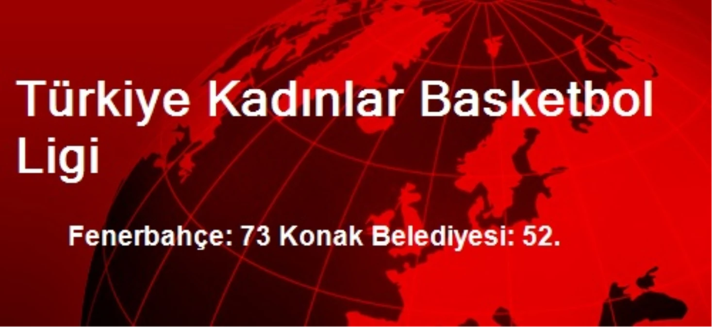 Türkiye Kadınlar Basketbol Ligi