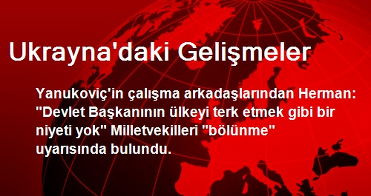 Ukrayna\'daki Gelişmeler