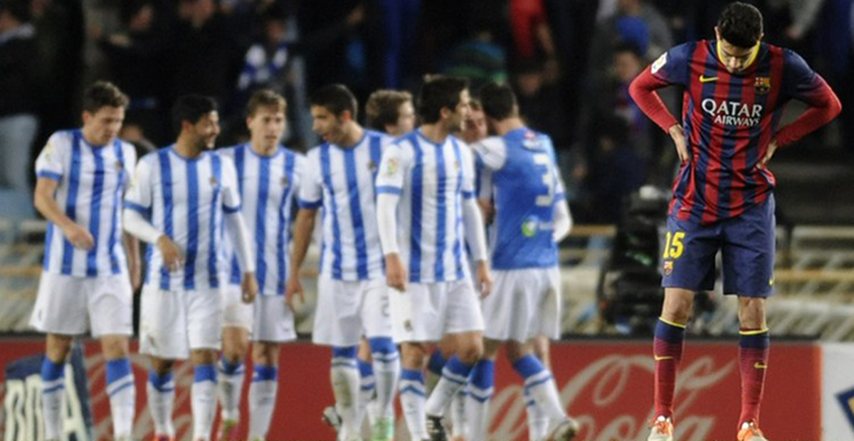 Real Sociedad, Barcelona\'yı 3-1 Yendi