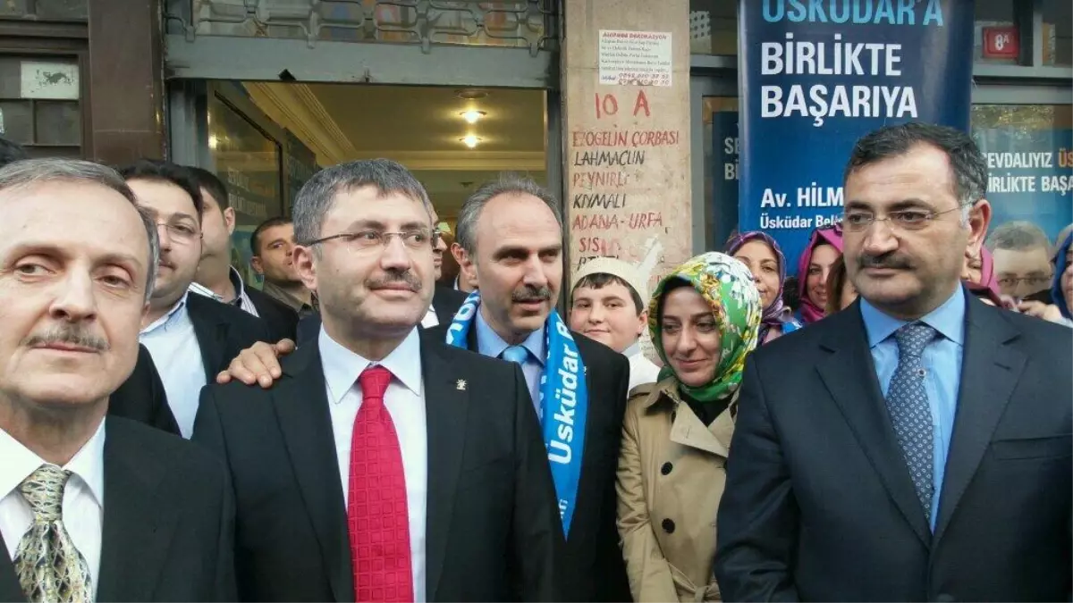 Üsküdar\'da Seçim İrtibat Büroları Açılışları Devam Ediyor