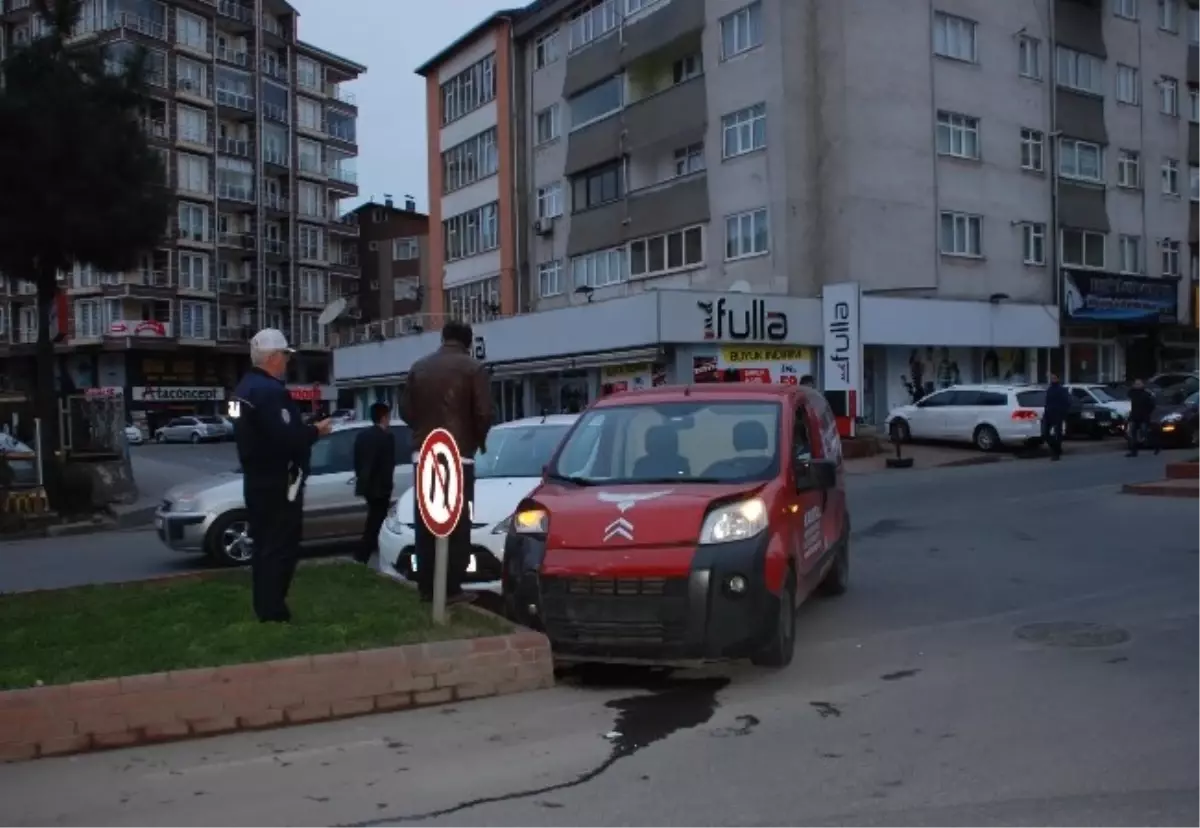 Zonguldak\'ta Trafik Kazası: 1 Yaralı