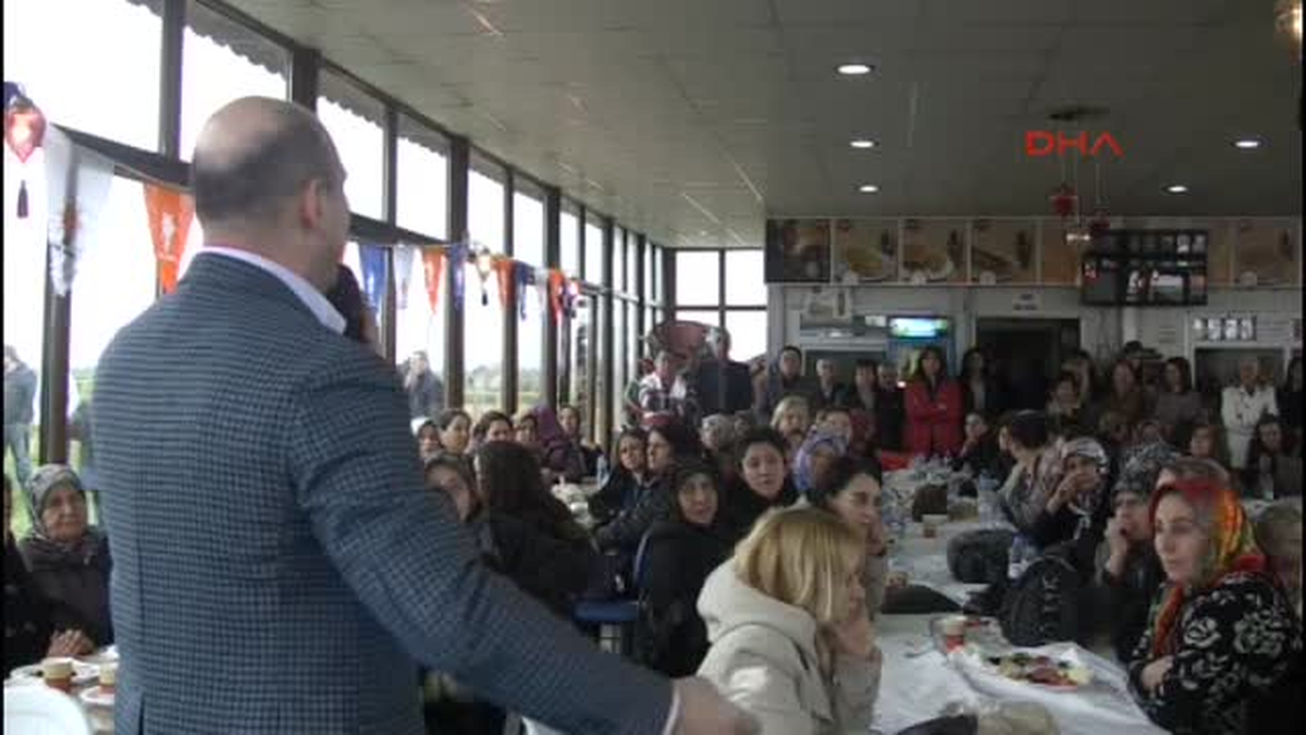 Ak Partili Soylu Kırklareli\'nda Aday Tanıtmına Katıldı